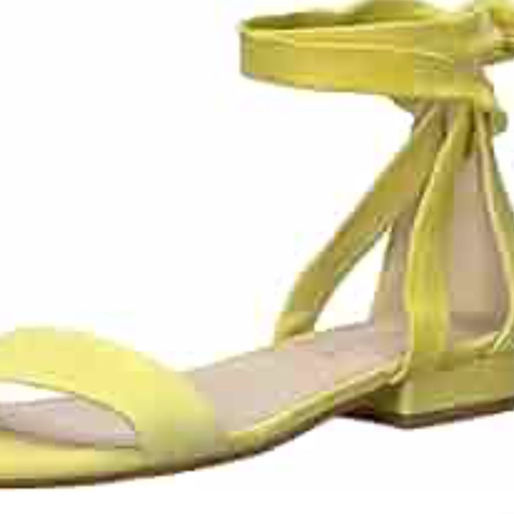 Kenneth Cole Yellow Tassel Sandals - Picture 4 of 4